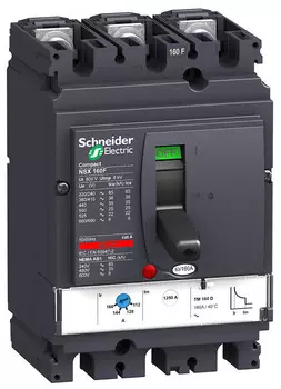 Автоматический выключатель Schneider Electric LV430670 ТМ160D 3P 3Т
