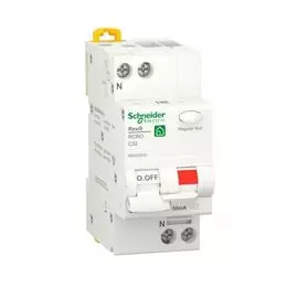 Автоматический выключатель Schneider Electric RESI9 дифференциального тока (ДИФ) 1P+N С 32А 6000A 30