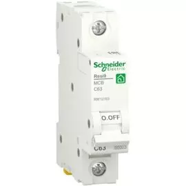 Автоматический выключатель Schneider Electric RESI9 Resi9 - 1P, тип хар-ки C, 63 А, 230 В AC, 6кА