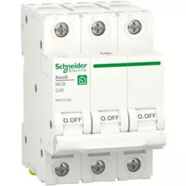 Автоматический выключатель Schneider Electric RESI9 (С) 40А 3P 6000A