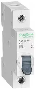 Автоматический выключатель Systeme Electric C9F14132 City9 Set B 32А 1P 4.5kA 230В
