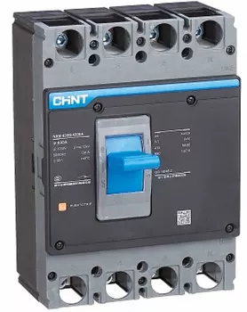 Автоматический выключатель в литом корпусе CHINT 205891 3P, 16А, 50кА, NXM-63H