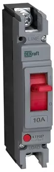 Автоматический выключатель в литом корпусе DEKraft 28000DEK 1P 10A 20кА ВА-301