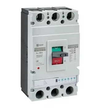 Автоматический выключатель в литом корпусе EKF mccb99-400-400me ВА-99М 400/400А 3P 65кА с электронным расцепителем