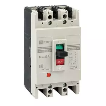 Автоматический выключатель в литом корпусе EKF mccb99-63-32m ВА-99М 63/32А 3P 25кА
