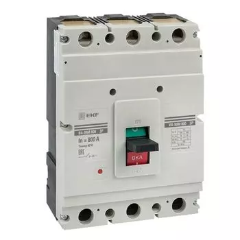 Автоматический выключатель в литом корпусе EKF mccb99-800-800m ВА-99М 800/800А 3P 50кА