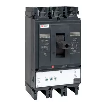 Автоматический выключатель в литом корпусе EKF mccb99C-630-630 ВА-99C 630/630А 3P 45кА