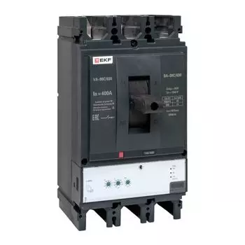 Автоматический выключатель в литом корпусе EKF mccb99c-630-400 ВА-99C 630/400А 3P 45кА