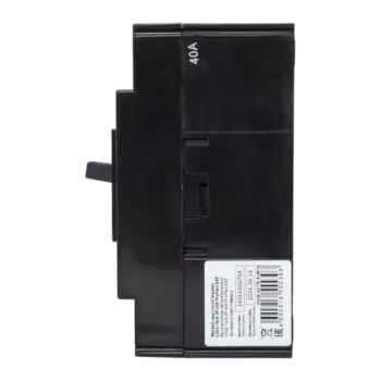 Автоматический выключатель в литом корпусе EKF mccb-63-15-3-40-ls LS63 15кА 3P 40А ProPact