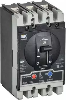 Автоматический выключатель в литом корпусе IEK AR-MCCB-3S-035-0020A-ATUC ARMAT 3P S 35кА 20А ТМ регулируемый