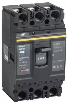 Автоматический выключатель в литом корпусе IEK SVA40-3-0320-02 ВА88-37 3Р 320А 35кА MASTER