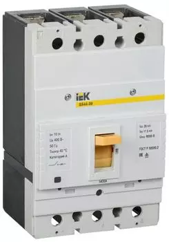 Автоматический выключатель в литом корпусе IEK SVT50-3-0630-35 ВА44-39 3Р 630А 35кА