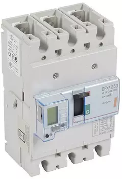 Автоматический выключатель в литом корпусе Legrand 420305 DPX³ 250 - эл. расц., 25 кА, 400 В~, 3П,