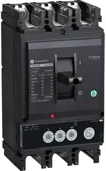 Автоматический выключатель в литом корпусе Systeme Electric SPC630F63023L3DF SYSTEMEPACT CCB630 36KA 3P3D S2.3 630A рычаг