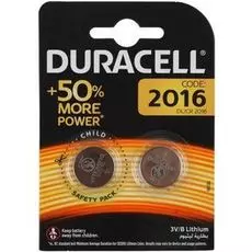 Батарейка Duracell CR2016 2 шт