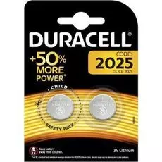 Батарейка Duracell CR2025 2 шт
