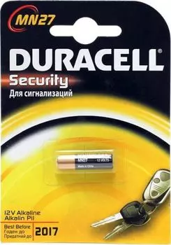 Батарейка Duracell MN27 1шт, 27A