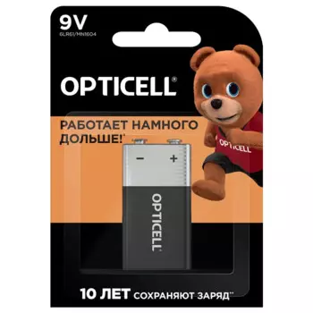 Батарейка OPTICELL 5051003 6LR61 крона BL1