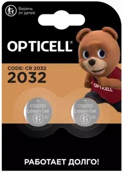 Батарейка OPTICELL SPECIALTY CR2032 BL2