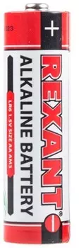 Батарейка Rexant 39-1026 алкалиновая AA/LR6 пальчиковая 1,5В блистер 12 шт.