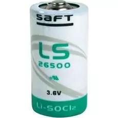 Батарейка SAFT LS26500 Li-SOCl2 батарея типоразмера C, 3.6 В, 7.7 Ач, Траб: -60...85 °C