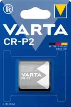 Батарейка Varta CR-P2 06204301401 BL1 Lithium 6V (6204) (1/10/100)