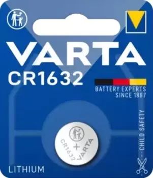 Батарейка Varta ELECTRONICS CR1632 06632101401 BL1 Lithium 3V (6632) (1/10/100)