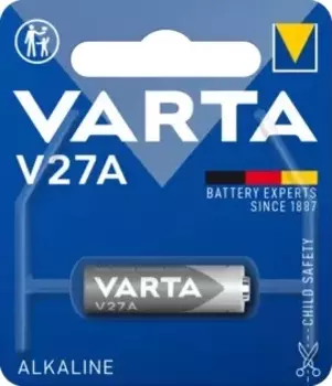 Батарейка Varta ELECTRONICS LR27/A27/MN27 04227101401 BL1 Alkaline 12V (4227) (1/10/100)