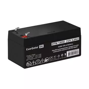 Батарея аккумуляторная Exegate DTM 12032 EX282959RUS (12V 3.2Ah, клеммы F1)
