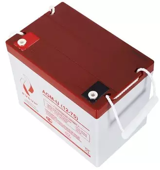 Батарея аккумуляторная Рубин РЭ-АКБ1275 12V 75Ah AGM (22.5kg)