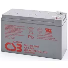 Батарея CSB GPL 1272 12В, 7.2Ач, 151х99х65мм