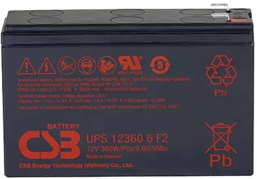 Батарея CSB UPS123606 F2