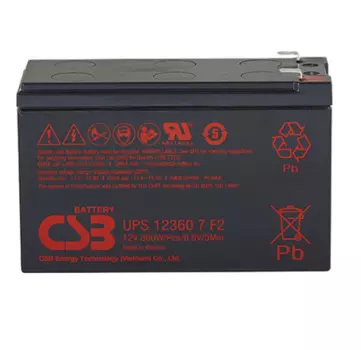 Батарея CSB UPS123607 12В, 7.5Ач