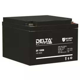 Батарея Delta DT 1226 12В, 26Ач, 167х175х126мм