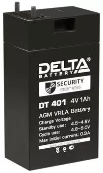 Батарея Delta DT 401 4В, 1Ач