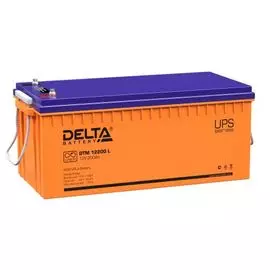 Батарея Delta DTM 12200 L 12В, 200Ач, 522х238х258мм