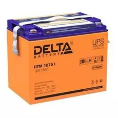 Батарея Delta DTM 1275 I 12В, 75Ач, 258/166/215