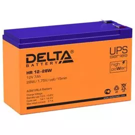 Батарея Delta HR 12-28 W 12В, 7Ач, 151/65/100