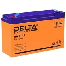 Батарея Delta HR 6-15 6В, 15Ач, 151/50/100