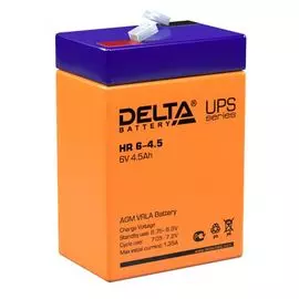 Батарея Delta HR 6-4.5 6В, 4.5Ач, 70мм/47мм/107мм