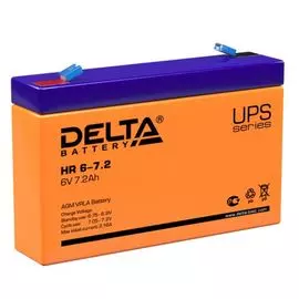 Батарея Delta HR 6-7.2 6В, 7.2Ач