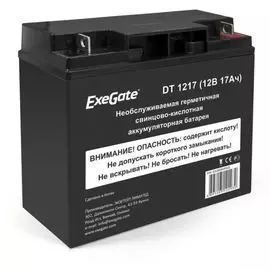 Батарея Exegate DT 1217 EX285954RUS (болт М5 с гайкой)