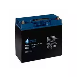Батарея Парус электро HM-12-17 для ИБП (AGM/12В/17,0Ач/,болт M5)