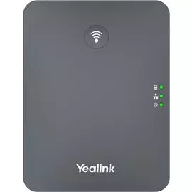 Базовая станция Yealink W70B до 10 SIP-аккаунтов, до 10 трубок на базу, до 20 одновременных вызовов