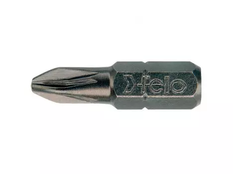Бита Felo 02203036 крестовая PH 3X25, серия Industrial, 2 шт в блистере
