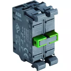 Блок ABB 1SFA611610R1002 контактный двойной 2НО MCB-20