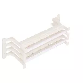 Блок NikoMax NMC-CB110-100L настенный, 100 пар, с ногами и этикеткой