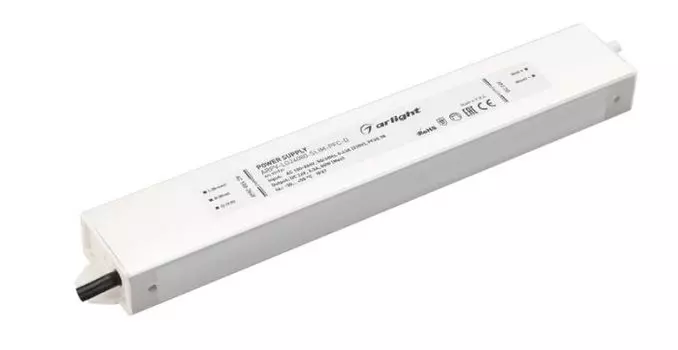 Блок питания Arlight ARPV-LG24080-SLIM-PFC-D 031721 (24V, 3.3A, 80W) IP67 металл