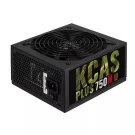 Блок питания ATX AeroCool KCAS PLUS 750M 4713105962697 750W v2.4 модульный, вентилятор d140мм, 4x PCI-E [6+2-Pin], 7x SATA, 4x MOLEX