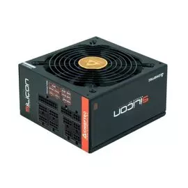 Блок питания ATX Chieftec SLC-650C Silicon, 650W, 80 Plus Bronze, Active PFC, 140mm fan, Full Cable Management, Retail